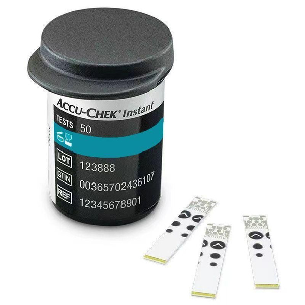 Тест-полоски "Акку-Чек Инстант" (Accu-Chek Instant), 50 штук срок ...