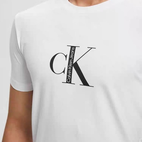 Футболка CK, размер 42, цвет белый, хлопок - купить по выгодной цене в ...