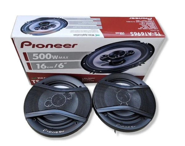 Автомобильные динамики Pioneer TS-A1696S Комплект из 2 штук ...