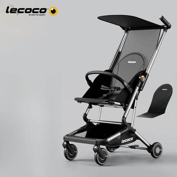 Коляска Lecoco, Четырехколесный Амортизатор, Складывается За 3 Секунды ...