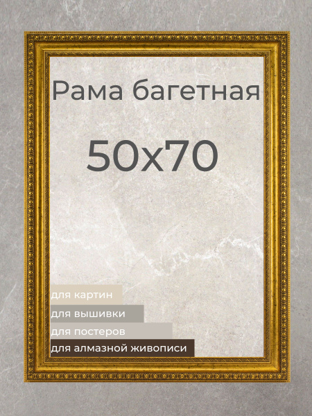 Рама багетная рамка для картин и фоторамка для фото Мастер Рио 50х70 см ...