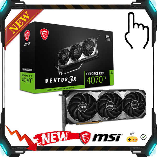 Купить видеокарту RTX 4070 Ti VENTUS 3X E1 12G OC caijika20240516, 12 ...