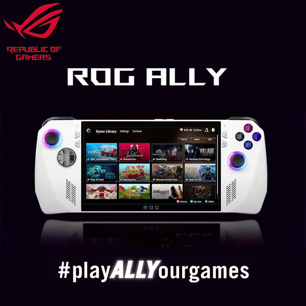 Игровая консоль ASUS ROG Ally (2023) RC71L Z1 Extreme 16/512 ГБ UK Spec ...
