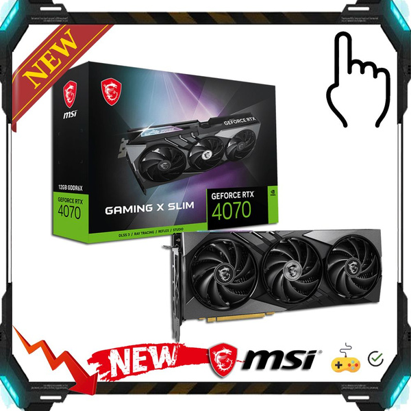 Купить видеокарту RTX 4070 GAMING X SLIM 12G caijika20240504, 12 ГБ ...
