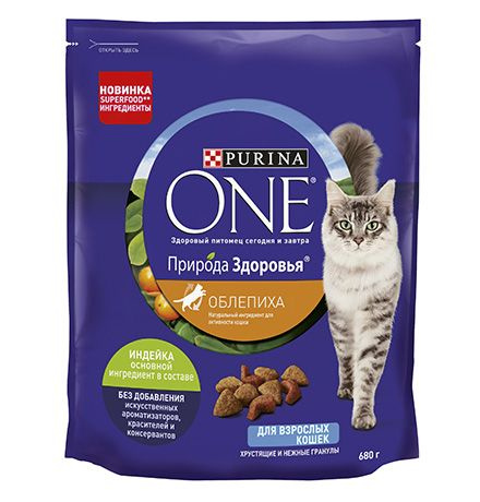 Purina One Природа здоровья / Сухой корм Пурина Уан для взрослых кошек ...