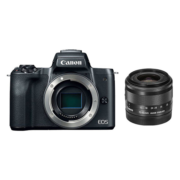 Беззеркальный фотоаппарат Canon Фотоаппарат EOS M50 II KIT 15-45 MM ...