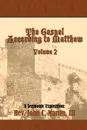 The Gospel According to Matthew Volume 2 - John C. III Martin