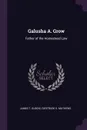 Galusha A. Grow. Father of the Homestead Law - James T. DuBois, Gertrude S. Mathews