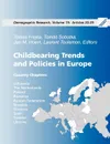 Childbearing Trends and Policies in Europe, Book III - Tomas Frejka, Tomás Sobotka, Jan M. Hoem