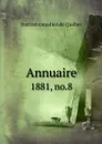 Annuaire. 1881, no.8 - Institut canadien de Québec