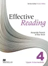 Effective Reading Upper Intermediate Student's Book - Amanda French