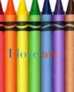 I love art crayon creative mega   blank coloring book 480 pages 8x10 - Michael Huhn, Sir Michael huhn