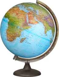 Ландшафтный глобус "Глобусный мир", изготовленный из высококачественного прочного пластика.;
Данная модель предназначена для ознакомления с особенностями ландшафта  ...