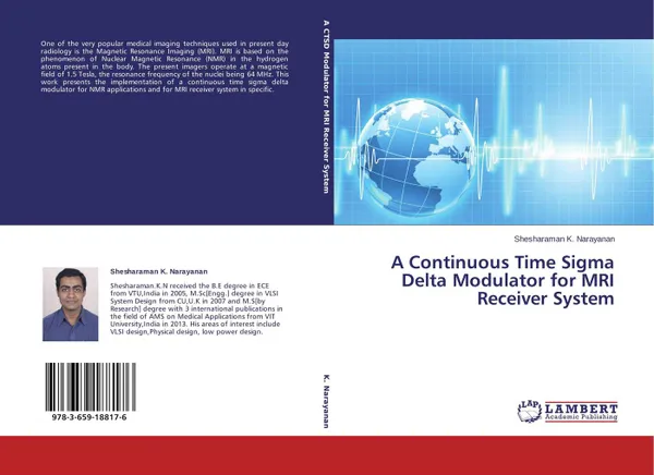 Обложка книги A Continuous Time Sigma Delta Modulator for MRI Receiver System, Shesharaman K. Narayanan