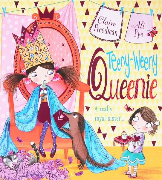 Обложка книги Teeny-Weeny Queenie, Фридман Клэр