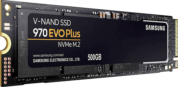 Samsung500ГБВнутреннийSSD-диск970EVOPlusM.2PCI-E3.0(MZ-V7S500BW)