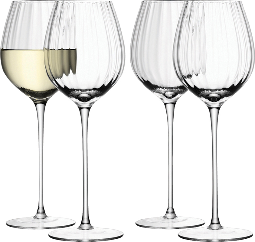 фото Набор из 4 бокалов для белого вина LSA International Aurelia 430 мл