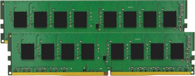 фото Оперативная память Kingston 16GB DDR4 2400 DIMM KVR24N17S8K2/16 Non-ECC, CL17, 1.2V, Kit (2x8GB)