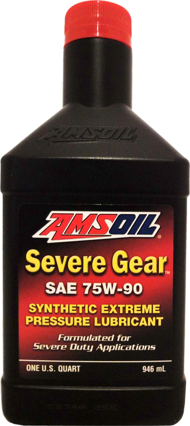 фото Трансмиссионное масло AMSOIL Severe Gear Synthetic Extreme Pressure (EP) Lubricant SAE 75W-90 (0,946л)