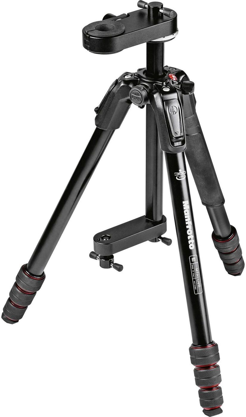 фото Штатив Manfrotto MTALUVR, 4-секционный, адаптер