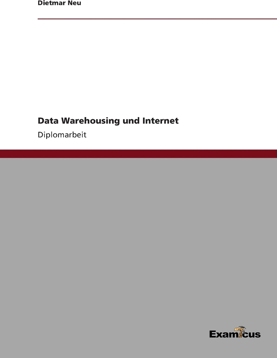 фото Data Warehousing und Internet