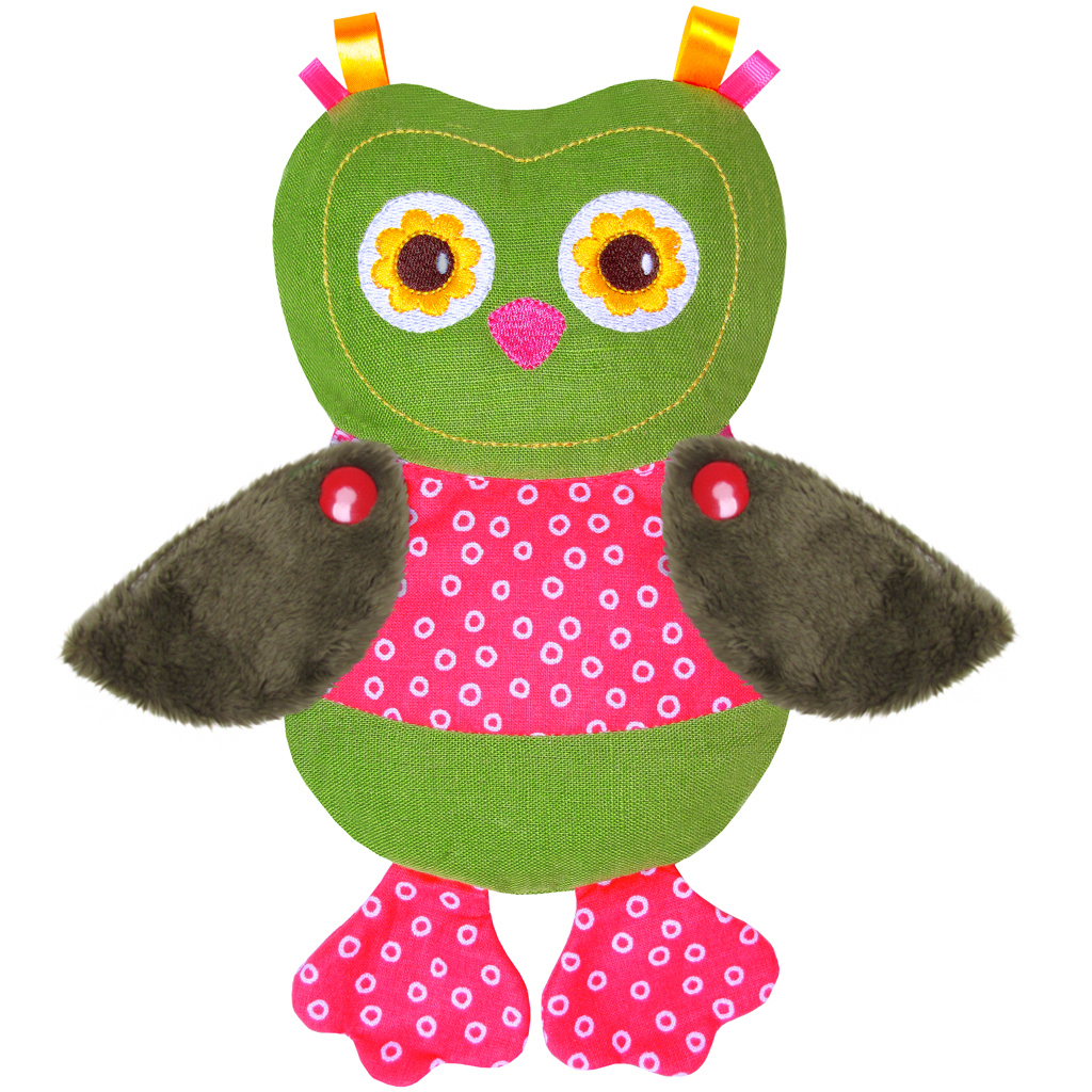 Игрушка грелка от коликов с вишневыми косточками, Доктор Мякиш: Совушка ...