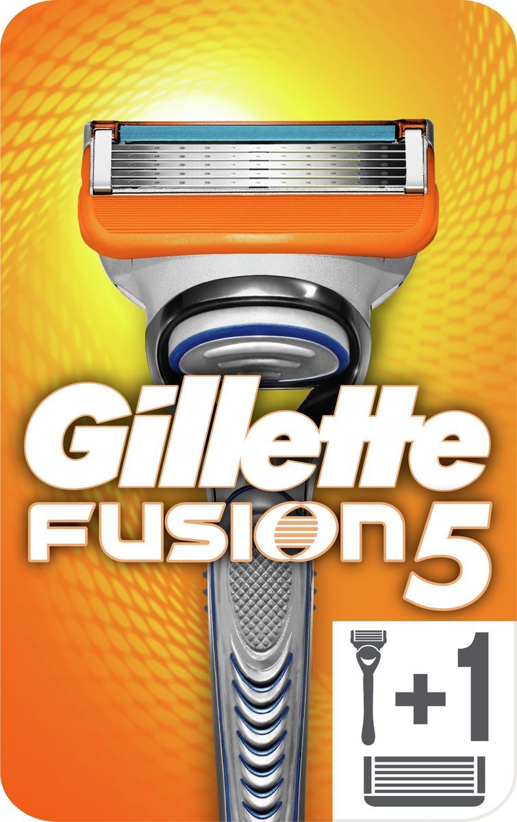 Gillette Fusion5 Мужская Бритва + 1 Кассета с 5 лезвиями - изображение