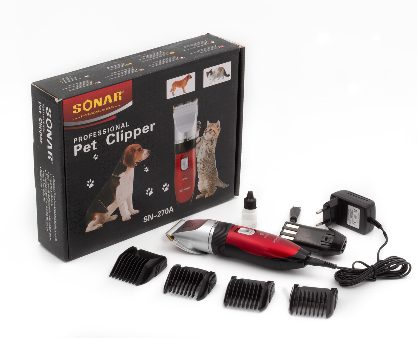 Sonar cheap pet clipper