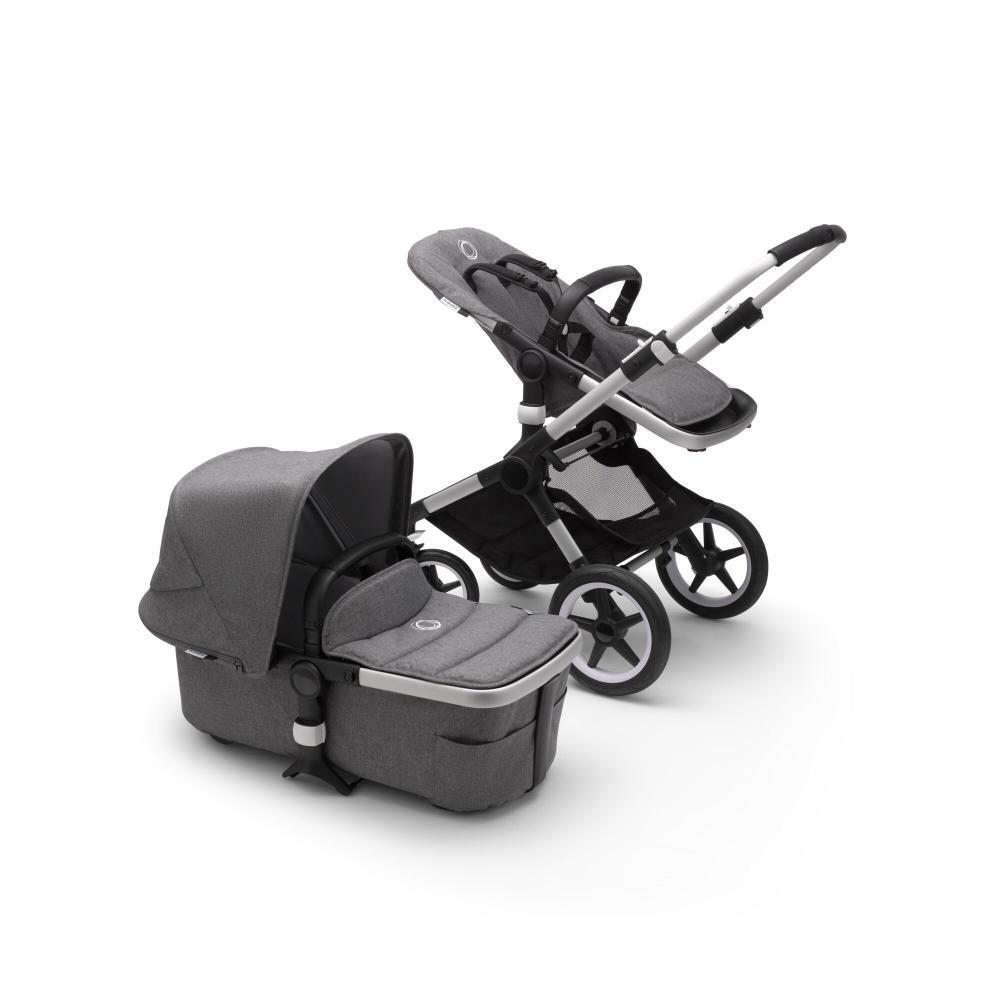 Коляска 2 в1 Bugaboo Fox2 Complete Alu/Grey Melange-Grey Melange