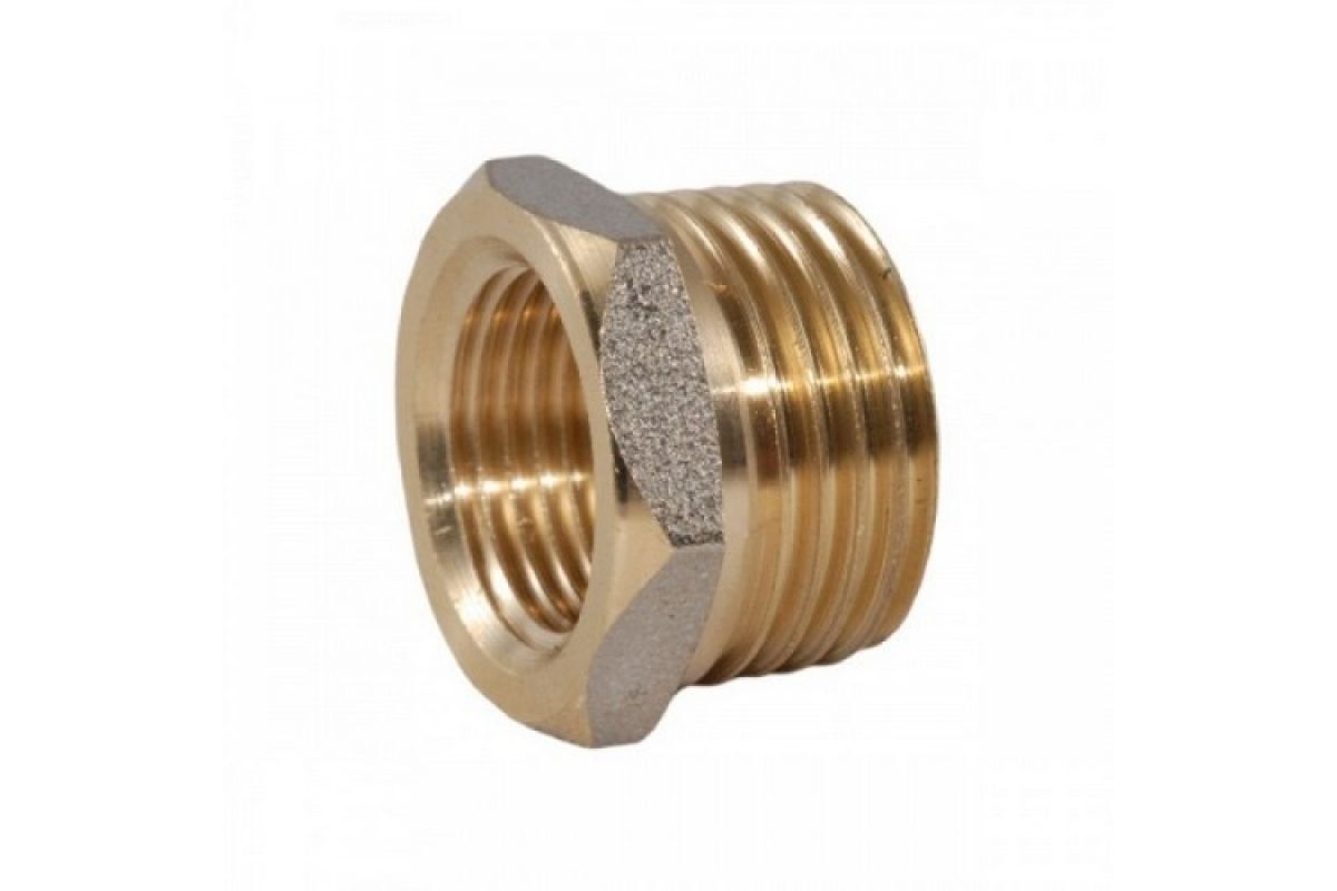 Футорка 1х3/4 никелированная латунь TIM арт. BX043N, BX043N - купить по ...