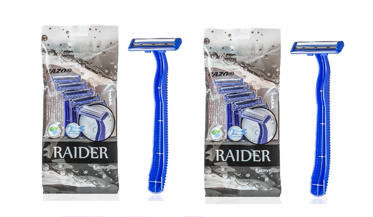 Razo Raider Набор бритвенный станок Т образный для бритья мужской ...