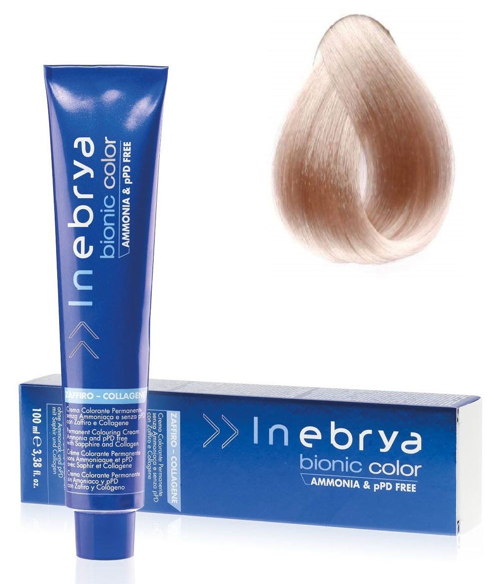INEBRYA Bionic Color Крем-краска для волос безаммиачная 10/13, оттенок ...