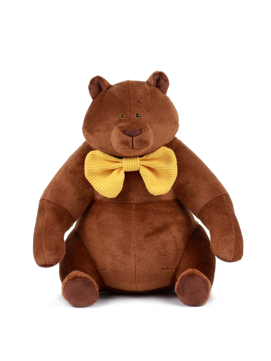 Мягкие игрушки Kult of toys медведь Mr.Brown c бантом, Русский мишка, 30  см, подарок на день рождения для мальчика или для девочки игрушка мягкая  плюшевый медвежонок. - купить с доставкой по выгодным