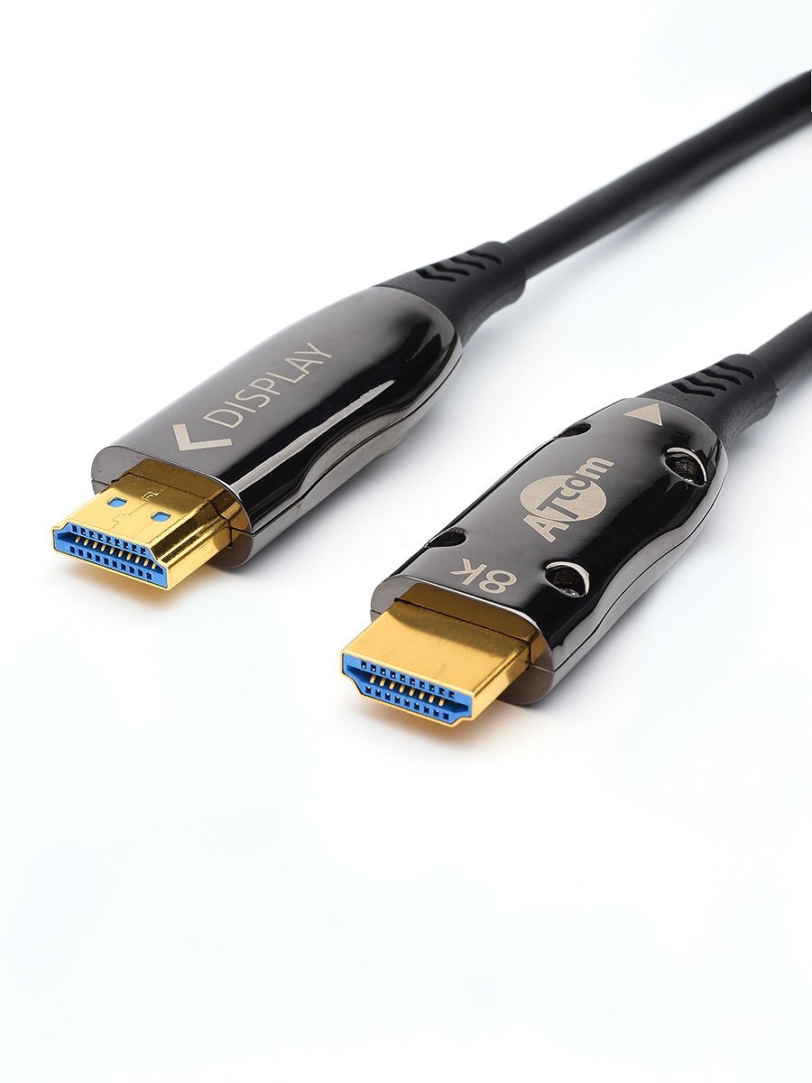 Atcom high speed. Кабель HDMI 40 М (High Speed, Metal Gold, Optical) 8k ver 2.1 кабель HDMI 40 М (High Speed, Metal g. HDMI штекер. ATCOM at9152. Кабель HDMI ATCOM at8876.