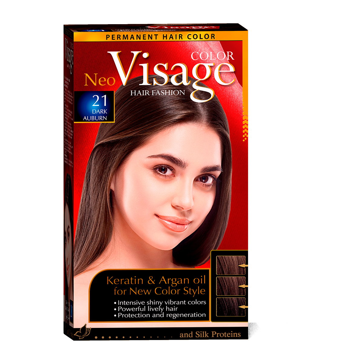 Краска для волос от visage color