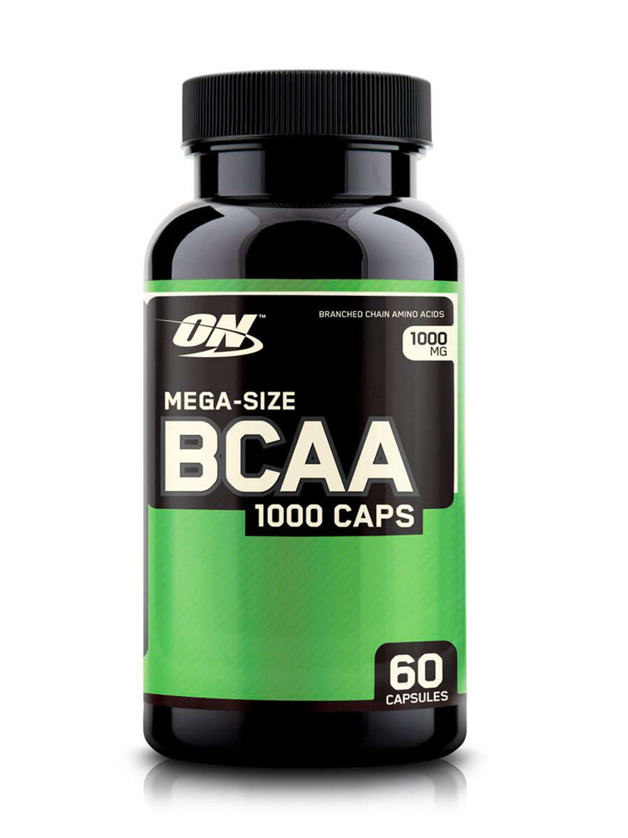 Аминокислоты Optimum Nutrition BCAA 1000, 60 капсул