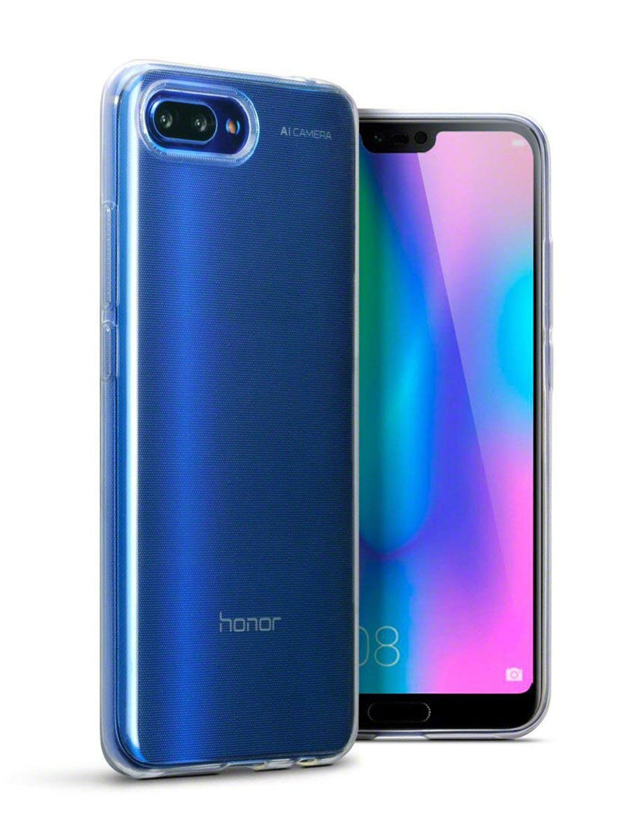 Huawei Honor 10. Чехол для Honor 10 прозрачный.