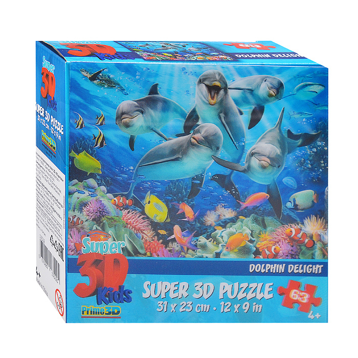 Как собрать пазл в super bear. "Prime 3d" пазл super 3d 500 элемент. Пазл Prime 3d мини 63 детали 13844. "Prime 3d" пазл super 3d №2 48 элемент. 13686 "Жизнь на рифе". Дельфиньи консервы