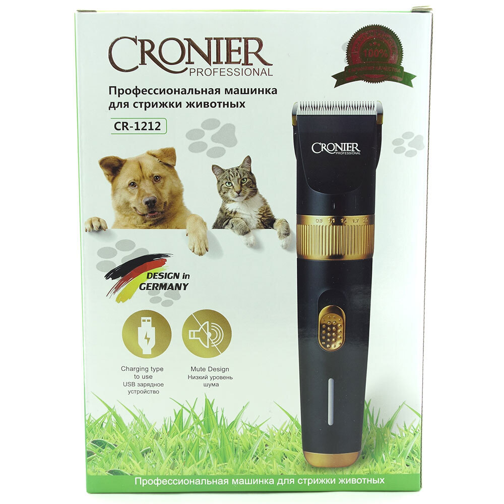 Профессиональная машинка для стрижки животных Cronier 1212 - купить с ...