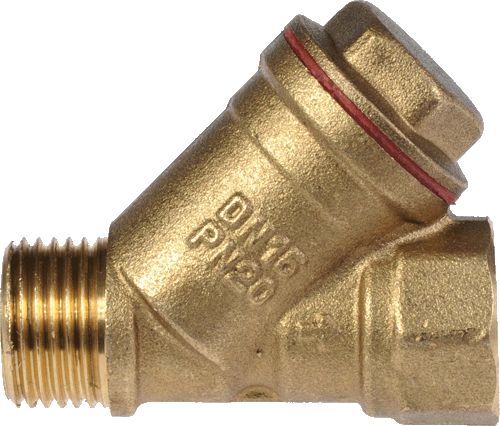 Фильтр косой латунный 1/2" ВН TeRma 33875