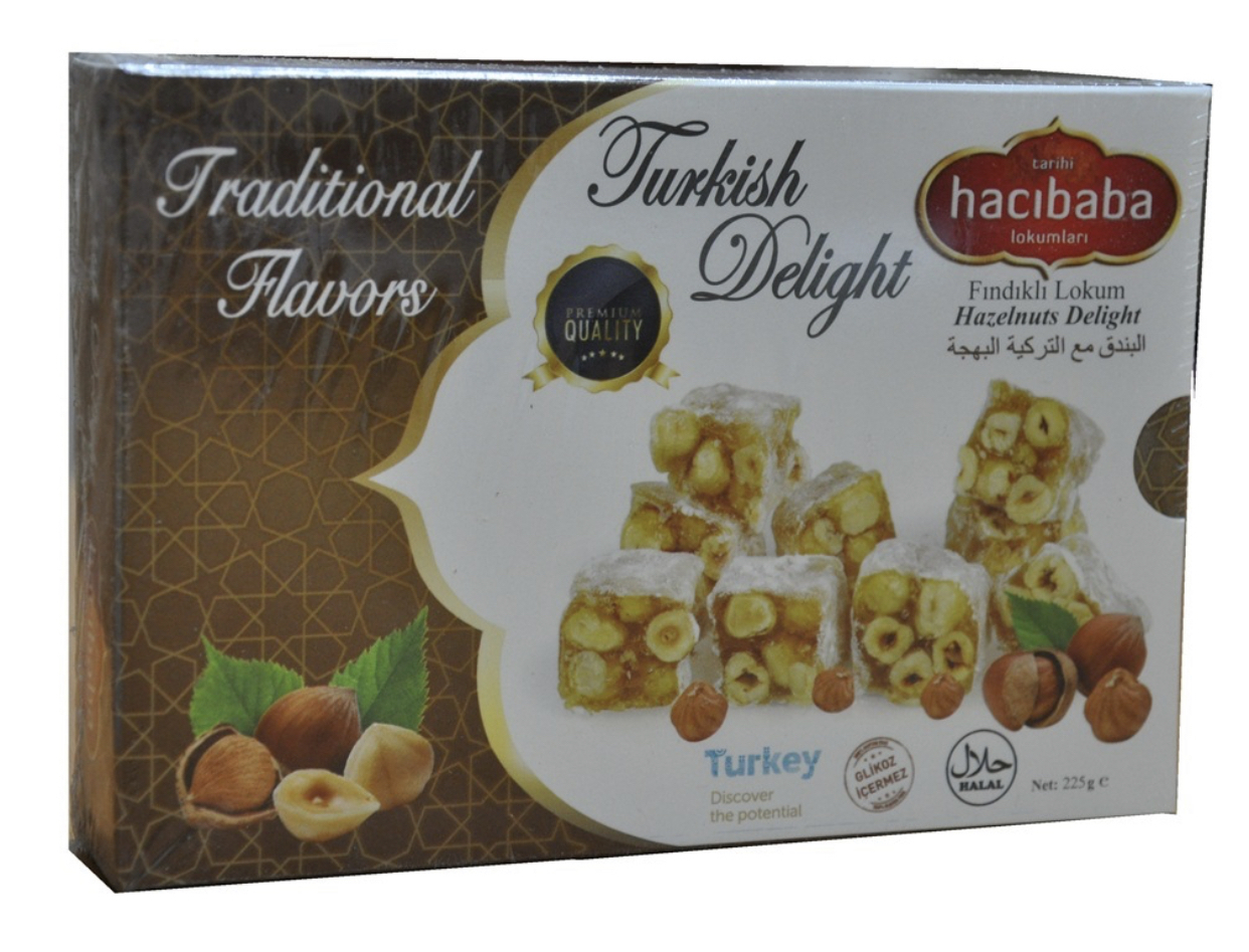 C delight. Лукум Hacibaba 225 гр гранат с фисташкой. Лукум фундук Hacibaba 400г. Вафли Рахат со вкусом фундучные 225г