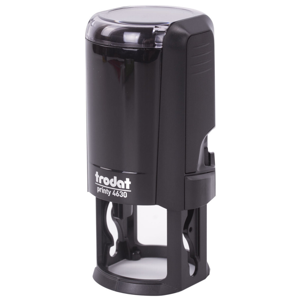 Оснастка для печати, оттиск D-30 ммм, синий, TRODAT 4630 PRINTY 4.0, подушка в комплекте, 80357