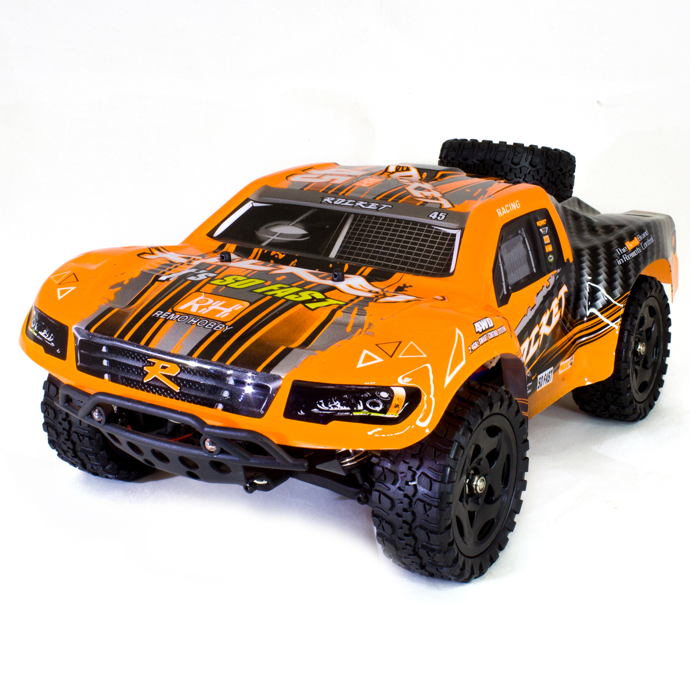 Внедорожник Remo Hobby Rocket 4WD RH1621, масштаб 1:16, 28.5 см, Оранжевый  / машина на пульте управления для улицы - купить с доставкой по выгодным  ценам в интернет-магазине OZON (234739392)