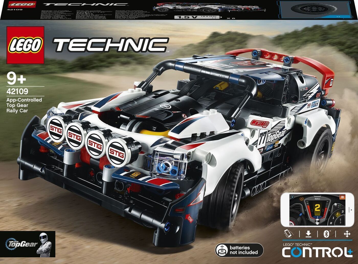 lego technic control top gear