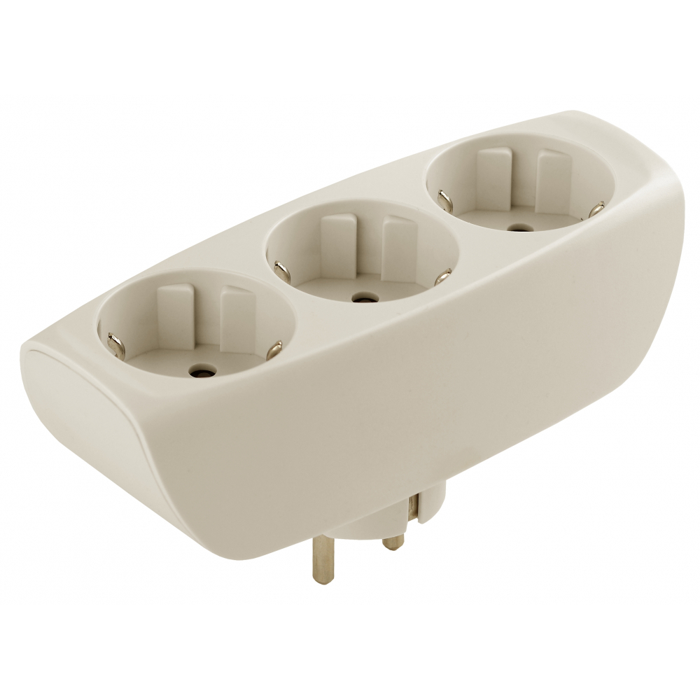 Характеристики Тройник SP-3e-I ЭРА / Тройник розетка электрический ...