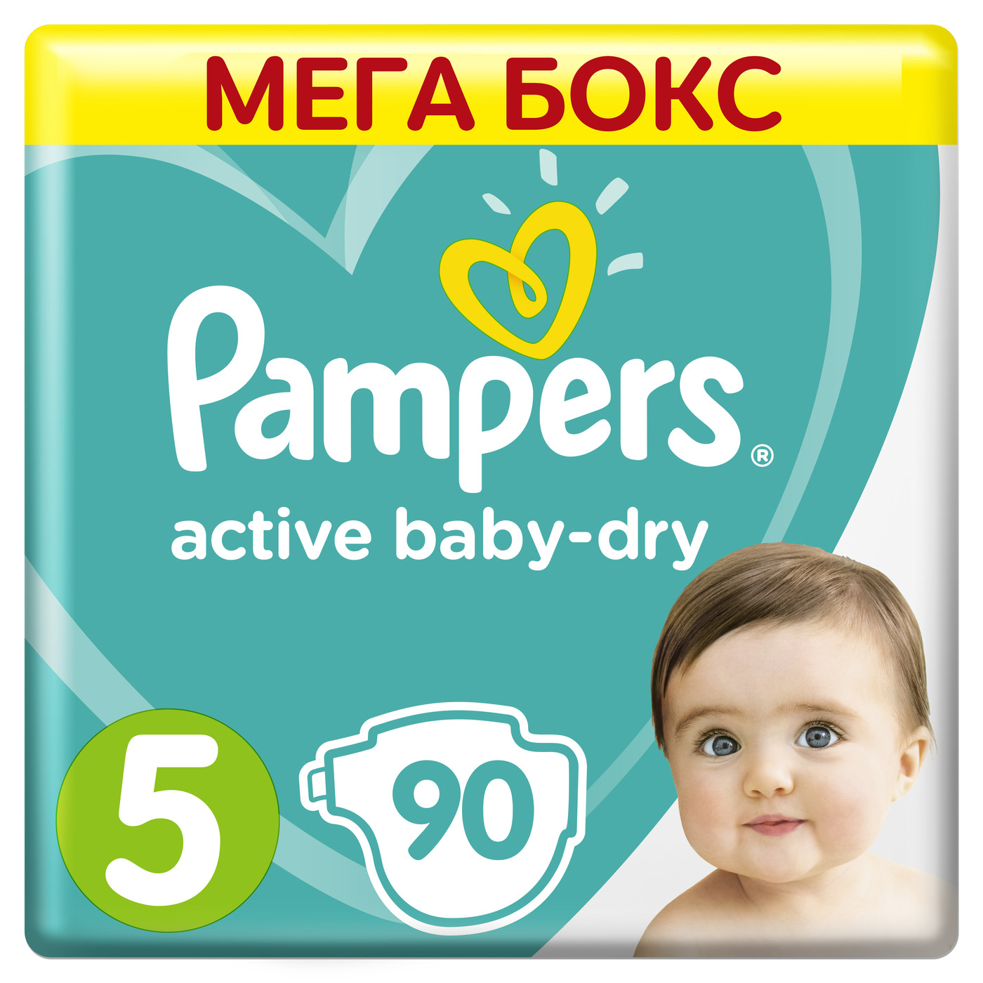 Подгузники Pampers Active Baby-Dry 11-16 кг, размер 5, 90 шт. - купить с  доставкой по выгодным ценам в интернет-магазине OZON (257610437)