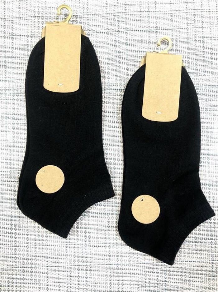 Носки короткие женские черные