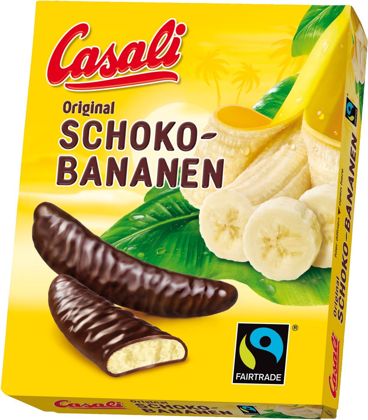 Конфеты суфле Casali Schoko-Bananen, банан, 150 г - купить с доставкой по  выгодным ценам в интернет-магазине OZON (135986682)