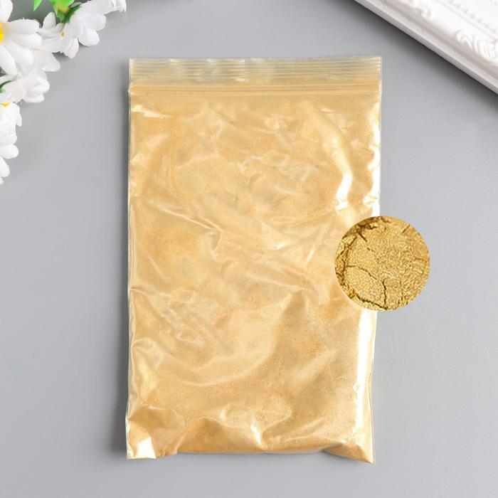 Пигмент порошок 50 гр "Золотистый песок" перламутр — купить в интернет ...