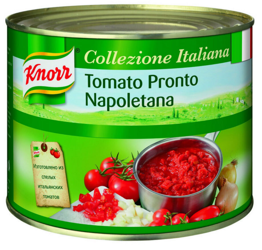 Соус пиццы (Tomato Pronto) Knorr 2 кг — купить в интернет-магазине OZON ...